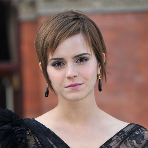 Emma Watson attended a London photocall for Harry Potter and the Deathly
