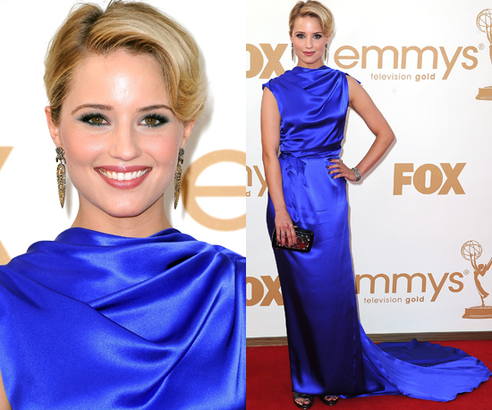 Is Dianna Agron channeling a 1930s starlet or what With her vintage updo